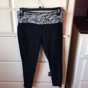 Black and Aztec leggings